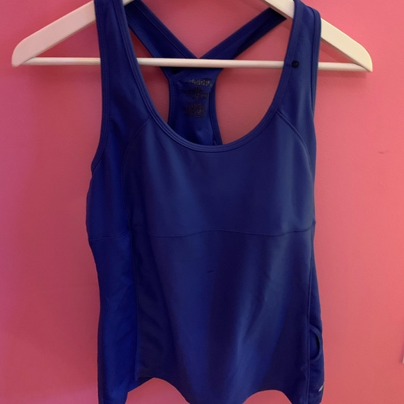Blue Sporty Tank Top - Picture 1 of 2